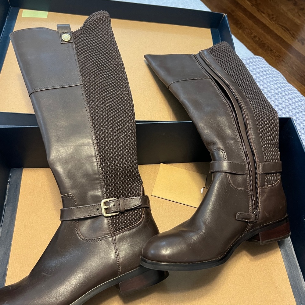 Cole Haan Galina boot size 6 1/2 Java Brown